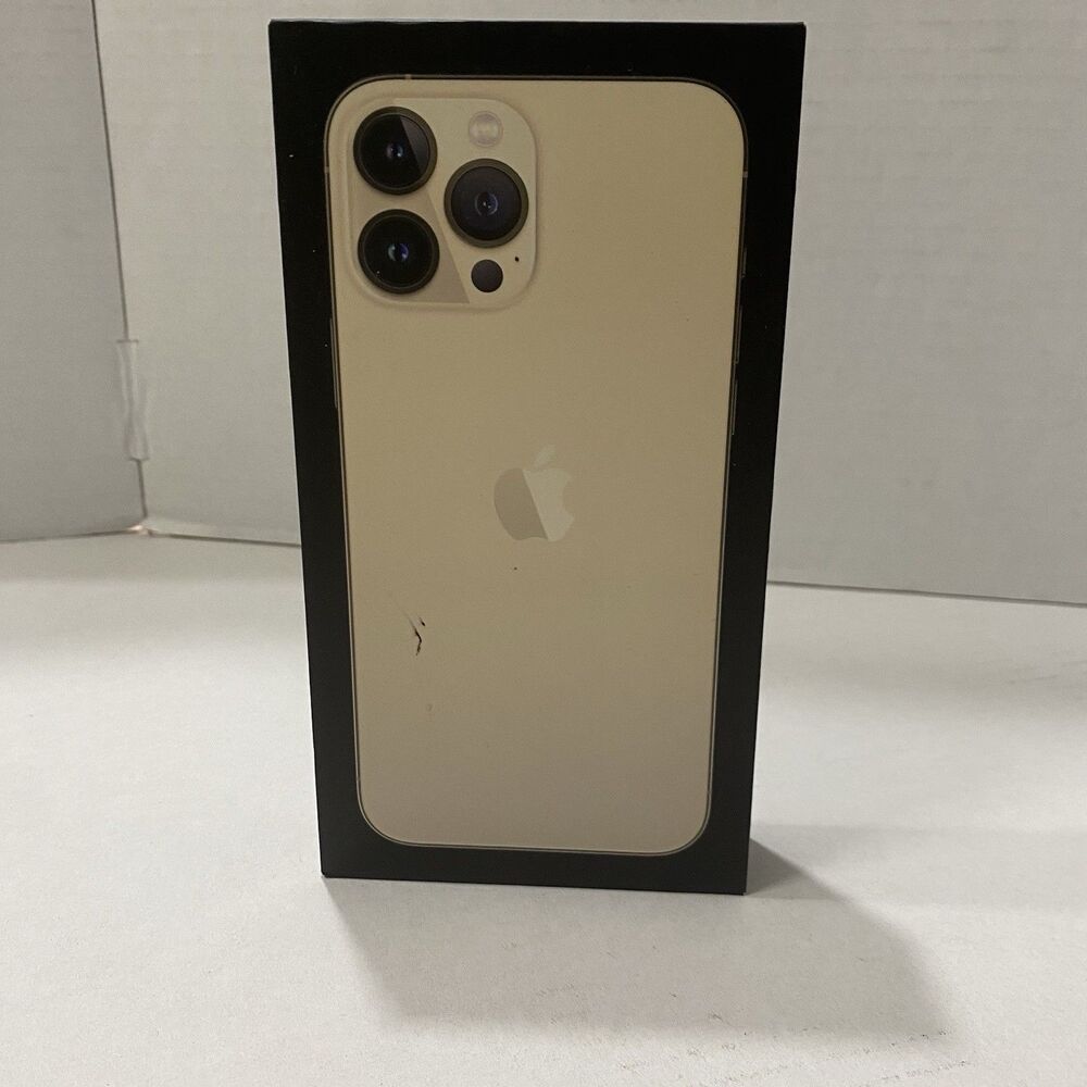 iPhone 13 Pro Max Gold 128GB EMPTY BOX ONLY